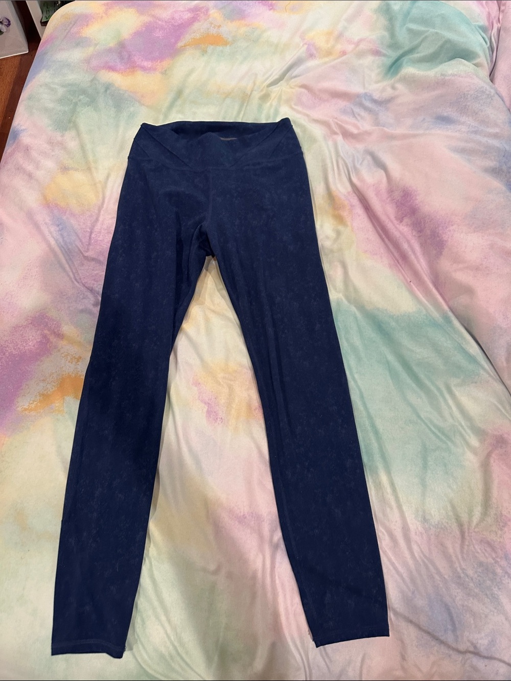 Fabletics Navy Blue Girls' Leggings